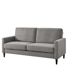 Graues Dreier Sofa Jakimo in modernem Design 188 cm breit – Ansicht 2