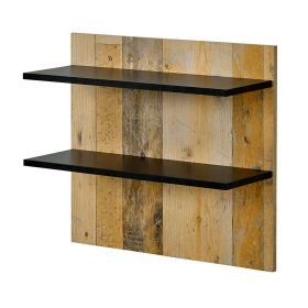 Bett & Konsolen Studiana 180x200 cm in Altholz Optik verwittert (dreiteilig) – Ansicht 11