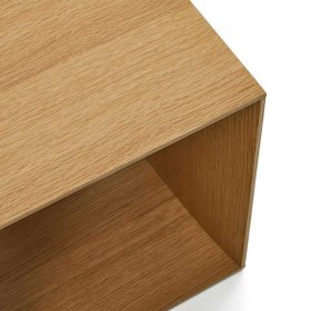 Stapelbare Regale Kuta in Eichefarben 101 cm breit (zweiteilig) – Ansicht 6