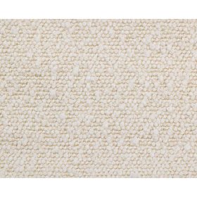 Retrostil Muschelsessel Pocatino in Cremefarben und Gold aus Boucle und Metall – Ansicht 7