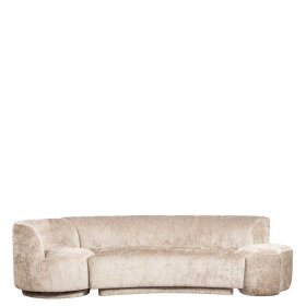 Modulsofa Beige Yonella dreiteilig - 270 cm breit (dreiteilig) – Ansicht 3