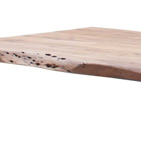 Küchen Tisch Naviron mit natürlicher Baumkante im Industry und Loft Stil – Ansicht 6