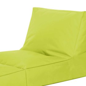 Sitzsack Liege Lika in Gelbgrün Outdoor – Ansicht 4