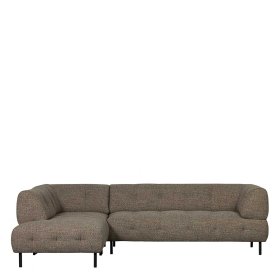 Eckcouch Chimi in Dunkelbraun 267 cm breit - 205 cm tief – Ansicht 2
