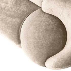 Modulsofa Yonella in Beige - 290 cm breit (dreiteilig) – Ansicht 10