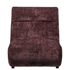 Sessel Unventra in Violett in modernem Design – Ansicht 3