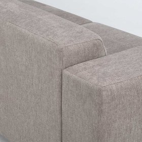Viersitzer Couch Manaos in Beige 314 cm breit - 98 cm tief – Ansicht 4