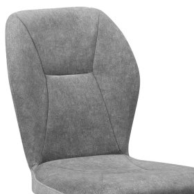Stuhl Esszimmer Abeka drehbar in Grau (2er Set) – Ansicht 3