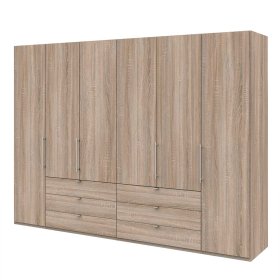 XL Schlafzimmerschrank Gehvonda mit sechs Schubladen in Eiche Sägerau – Ansicht 1