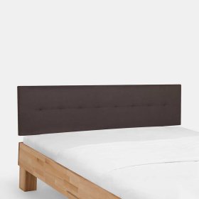 Doppelbett Murewa aus Kernbuche Massivholz mit Polsterkopfteil (dreiteilig) – Ansicht 5