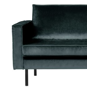 Samt Recamiere Maiwos in Petrol im Retro Design – Ansicht 3