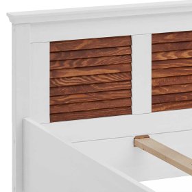 Massives Holzbett Liazovia im Landhausstil - Nachtkommoden optional – Ansicht 8