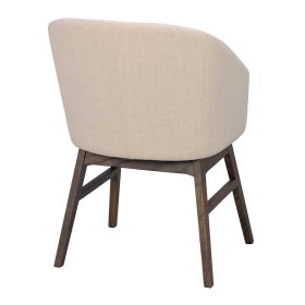 Armlehner Later im Skandi Design in Beige und Braun (2er Set) – Ansicht 5