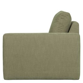 Couch Element mit Armlehne rechts Karyon in Graugrün - Modulsofa – Ansicht 5
