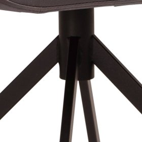 Esszimmerarmlehnstuhl Klevani mit Gestell aus Metall in modernem Design – Ansicht 5