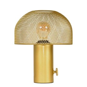 Tischlampe Apolonia in Goldfarben 29 cm hoch – Ansicht 1