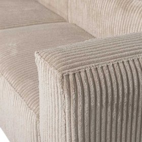 Ecksofa Danita aus Cord im Skandi Design – Ansicht 8