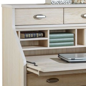 Sekretär Imano in Eiche White Wash im Landhausstil – Ansicht 7