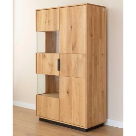 Highboard Niko mit LED Beleuchtung und Glastür – Ansicht 2