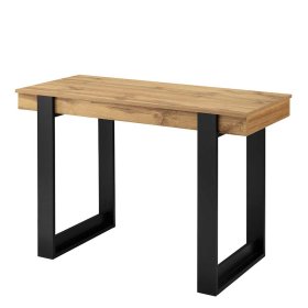 Laptopschreibtisch Shiel mit Bügelgestell 110 cm breit – Ansicht 1