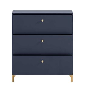 Schlafzimmerset Estren in modernem Design mit Metallgriffen (sechsteilig) – Ansicht 20