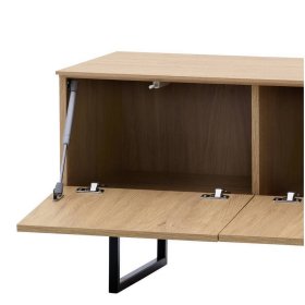 Schuhbank Carno 90 cm breit in Eiche Stone – Ansicht 3