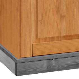 Esszimmerkommode Viaduca in Grau Kiefer teilmassiv im Landhaus Design – Ansicht 4