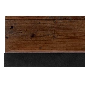 Wohnwand Frondito in Dunkelgrau und Altholz Optik 250 cm breit (dreiteilig) – Ansicht 15