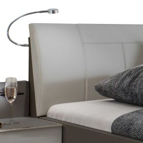 Schlafzimmer Set Kosnira in Braun und Hellgrau Made in Germany (vierteilig) – Ansicht 4