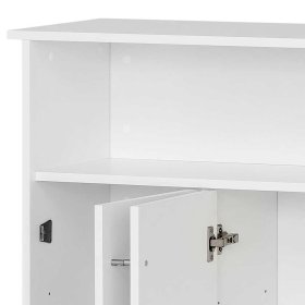 Weiße Empfangstheke Damyant Made in Germany - 111 cm hoch – Ansicht 6