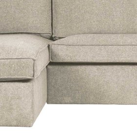 Skandi Design Ecksofa Malindo in Beigegrau 283 cm breit – Ansicht 5