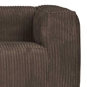 Dreisitzer Couch Locardos in Schlammfarben mit Breitcord Bezug – Ansicht 5