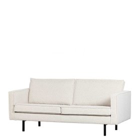 Sofa Vanillin mit zwei Sitzplätzen aus Boucle Stoff – Ansicht 1