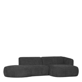 Modernes Polstersofa Emirello in Grau kurzer Schenkel rechts oder links – Ansicht 8