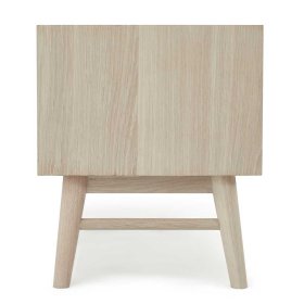 TV Board Vilrada im Skandi Design mit einem offenen Gerätefach – Ansicht 4