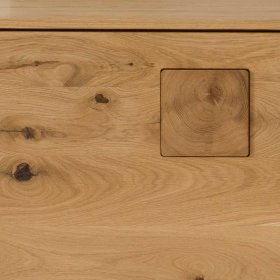 Echtholz Kommode Onitos in Wildeichefarben - modernes Design – Ansicht 4