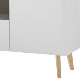 Design Wohnwand Jasturian im Skandi Stil mit Vierfußgestellen (vierteilig) – Ansicht 18