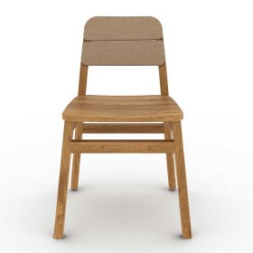 Esstisch Stühle Koropi aus Wildeiche Massivholz geölt (2er Set) – Ansicht 3