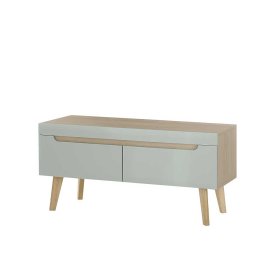 Wohnwand Casmas im Skandi Design in Mintgrün (vierteilig) – Ansicht 15