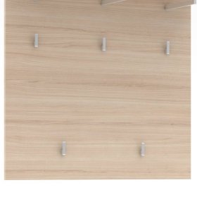 Garderobe Daniele für die Wandmontage in Eichefarben – Ansicht 6