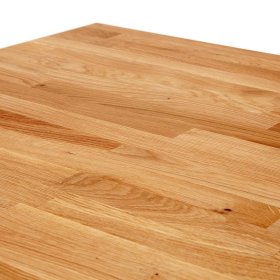 Holztisch Loho in Kernbuchefarben mit Massivholzplatte – Ansicht 7