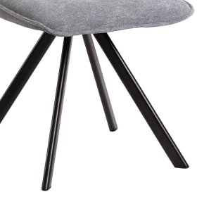 Esstisch Stühle Bonany mit Schaumstoffpolsterung drehbar (2er Set) – Ansicht 4