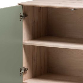 Sideboard Samanda in Beton Grau und Buche hell 180 cm breit – Ansicht 9