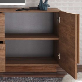 Fernseh Unterschrank Deway in modernem Design mit zwei Schubladen – Ansicht 6