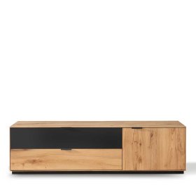 Fernsehunterschrank Housten in Wildeichefarben und Anthrazit – Ansicht 2