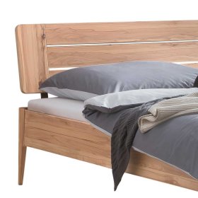 Wildbuche Doppelbett Piava aus Massivholz in modernem Design – Ansicht 3