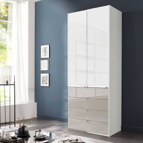 Kleiderschrank Latina mit vier Schubladen Made in Germany – Ansicht 2