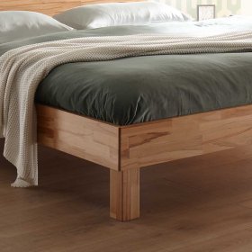 Massivbett Fabricus aus Kernbuche geölt mit Nachttisch (zweiteilig) – Ansicht 4