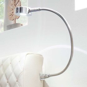 Schlafzimmer Set Privira in Eiche Bianco und Beige mit LED Beleuchtung (vierteilig) – Ansicht 9