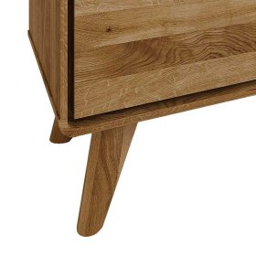 TV Möbel Vinial aus Wildeiche Massivholz geölt – Ansicht 4